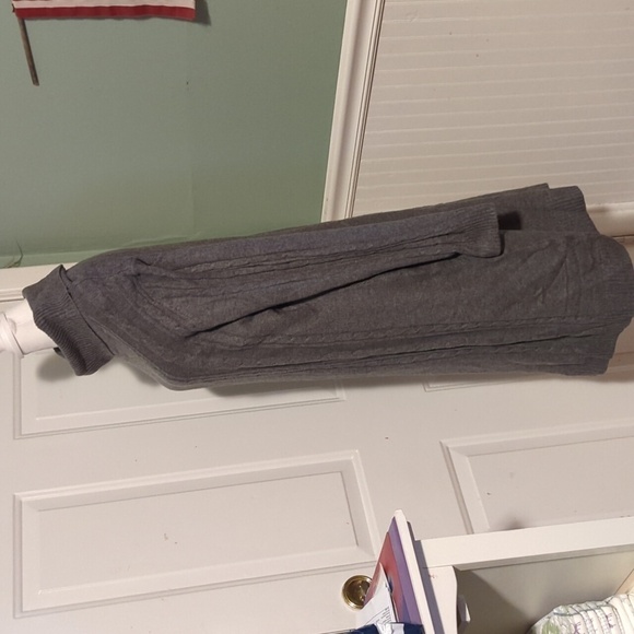 Serra XL gray grey turtleneck sweater dress knee length warm - Picture 5 of 11